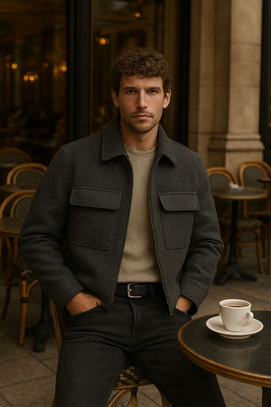 Cottagecore Classic zip jacket