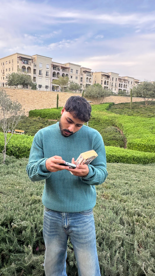 Cottagecore Knitted Sweater